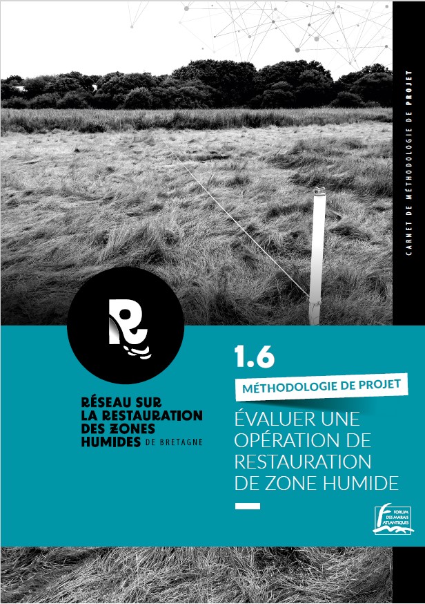 couv carnet Évaluer une opération de restauration de zone humide