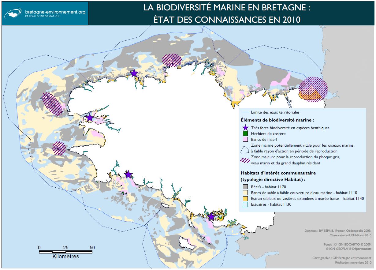 Biodiversité marine - État des connaissances en 2010