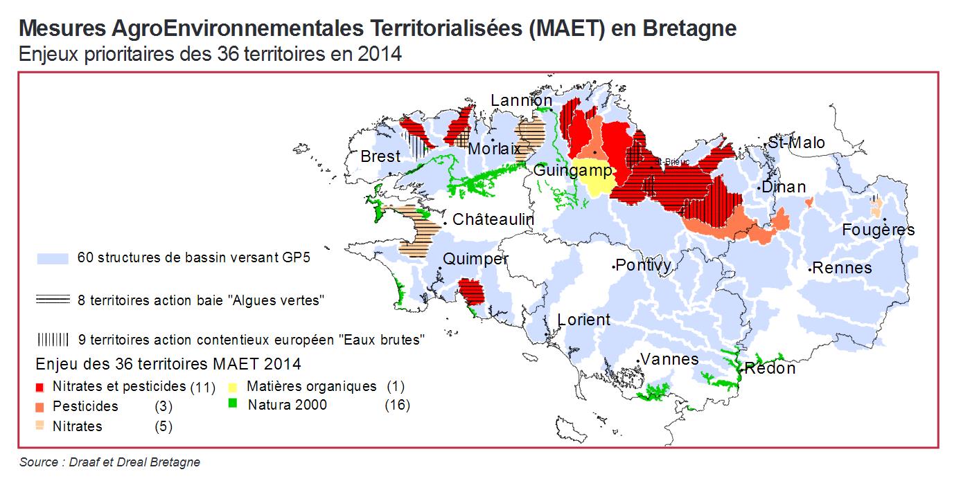 Les mesures agroenvironnementales territorialisées en 2014