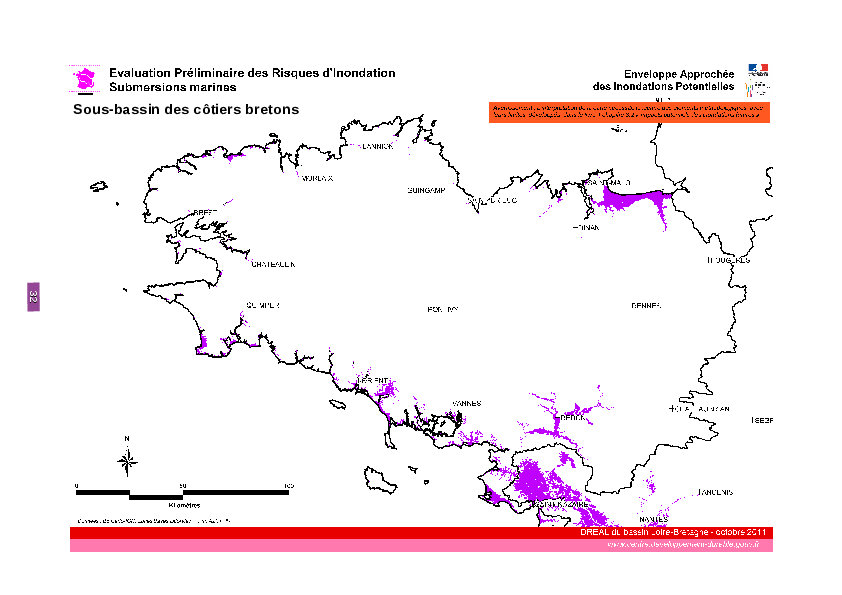 Evaluation du risque inondation par submersions marines - Octobre 2011