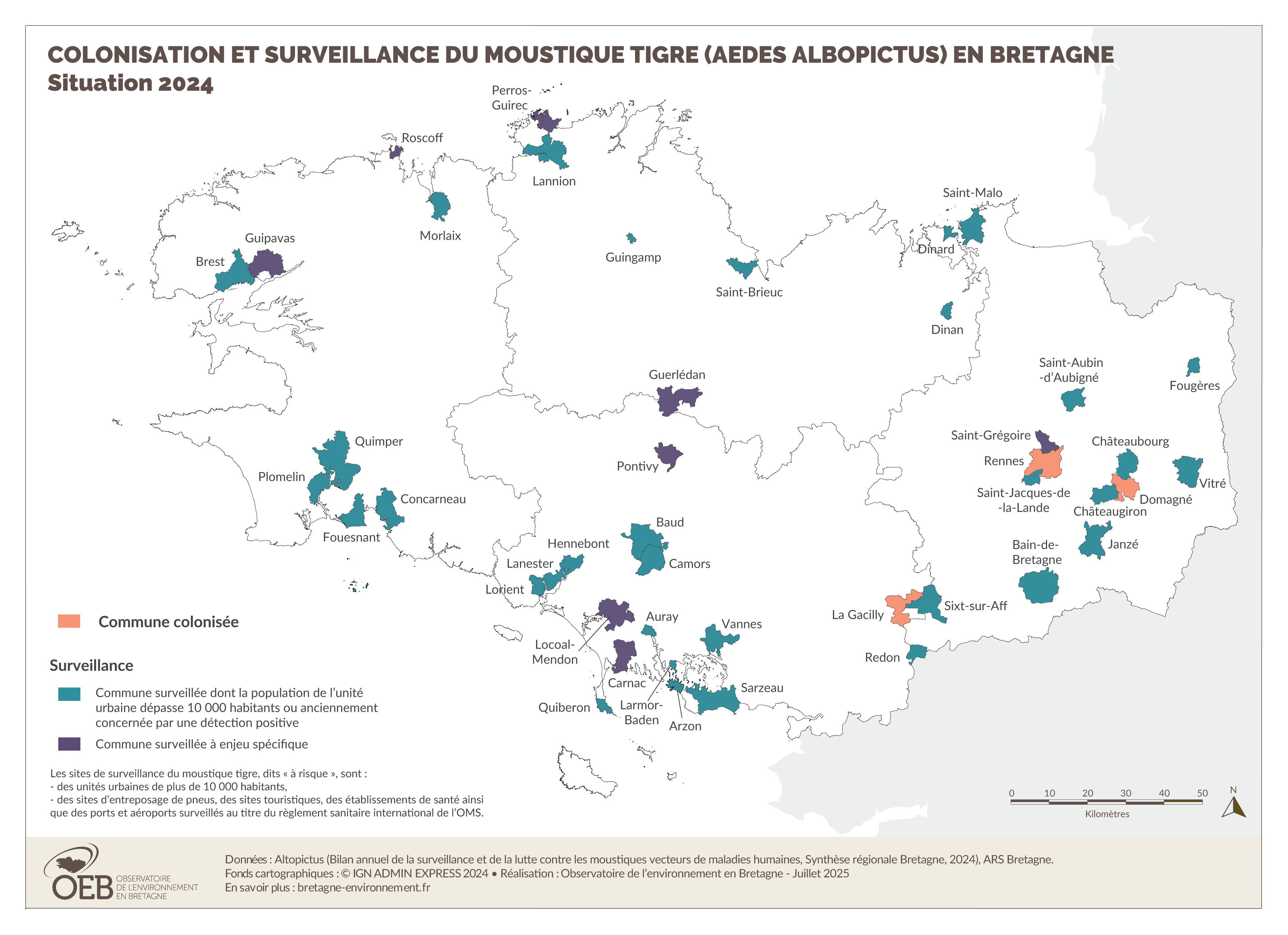 Surveillance du moustique tigre