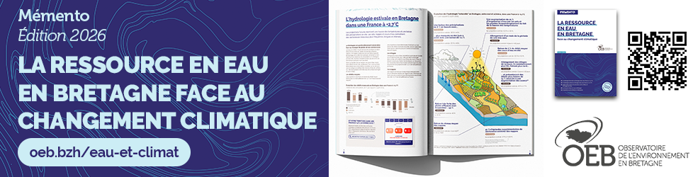 Mémento - La ressource en eau en Bretagne face au changement climatique - édition 2026