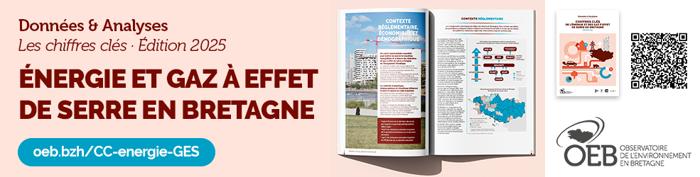 chiffres clés de l'énergie et des gaz à effet de serre en Bretagne - édition 2025