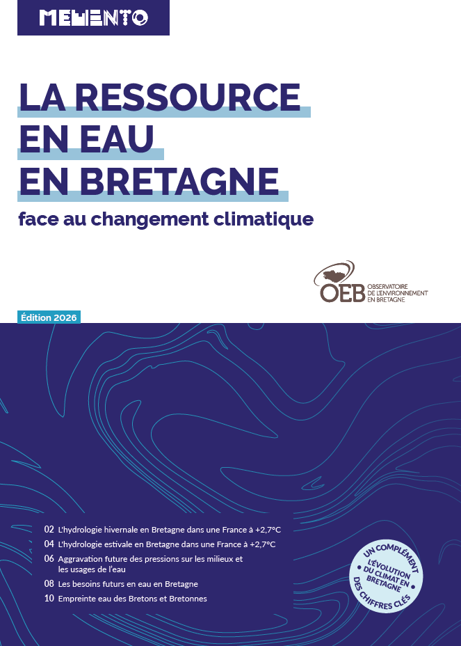 Memento eau et changement climatique en Bretagne