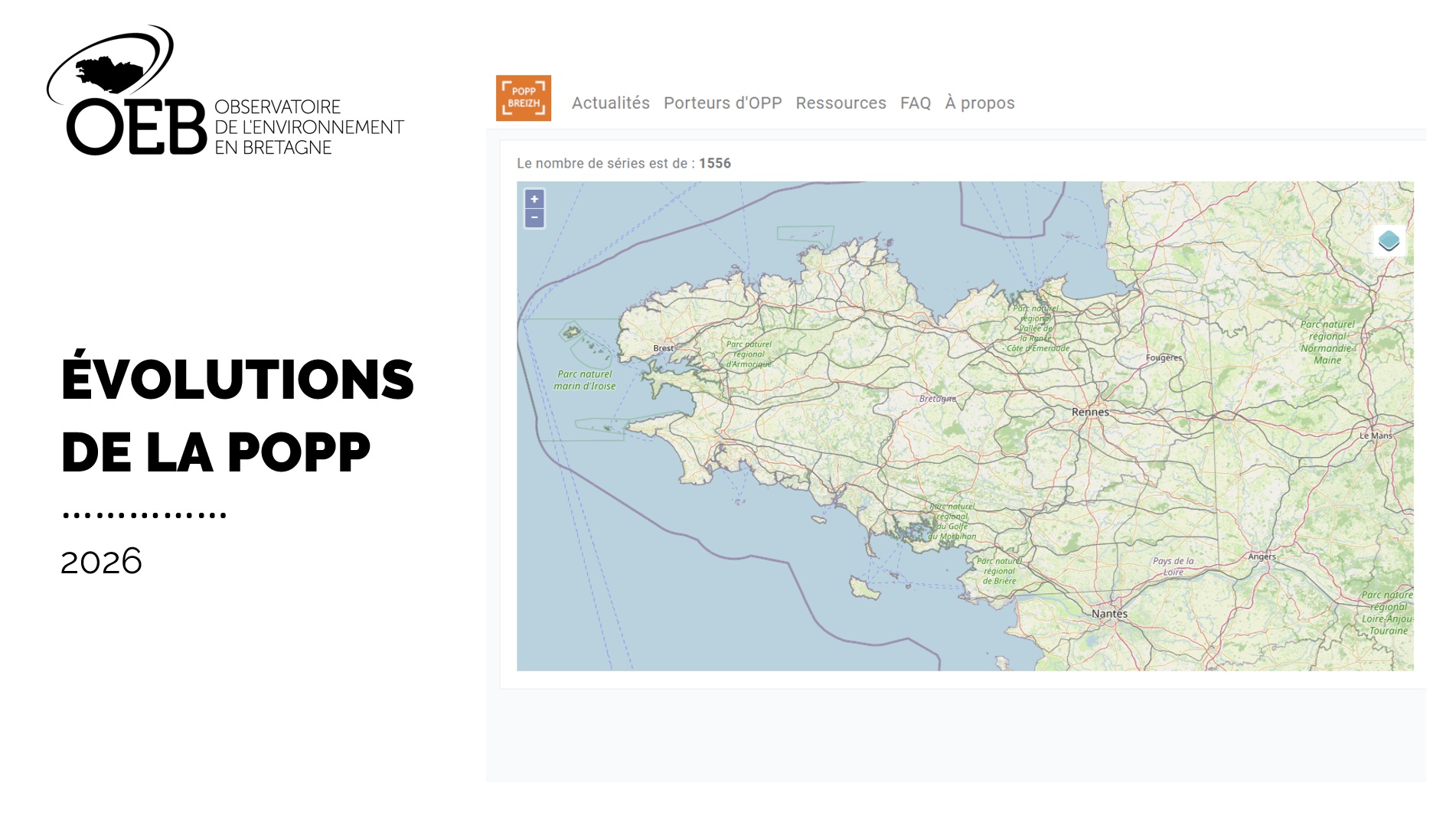 Evolutions de la POPP-Breizh
