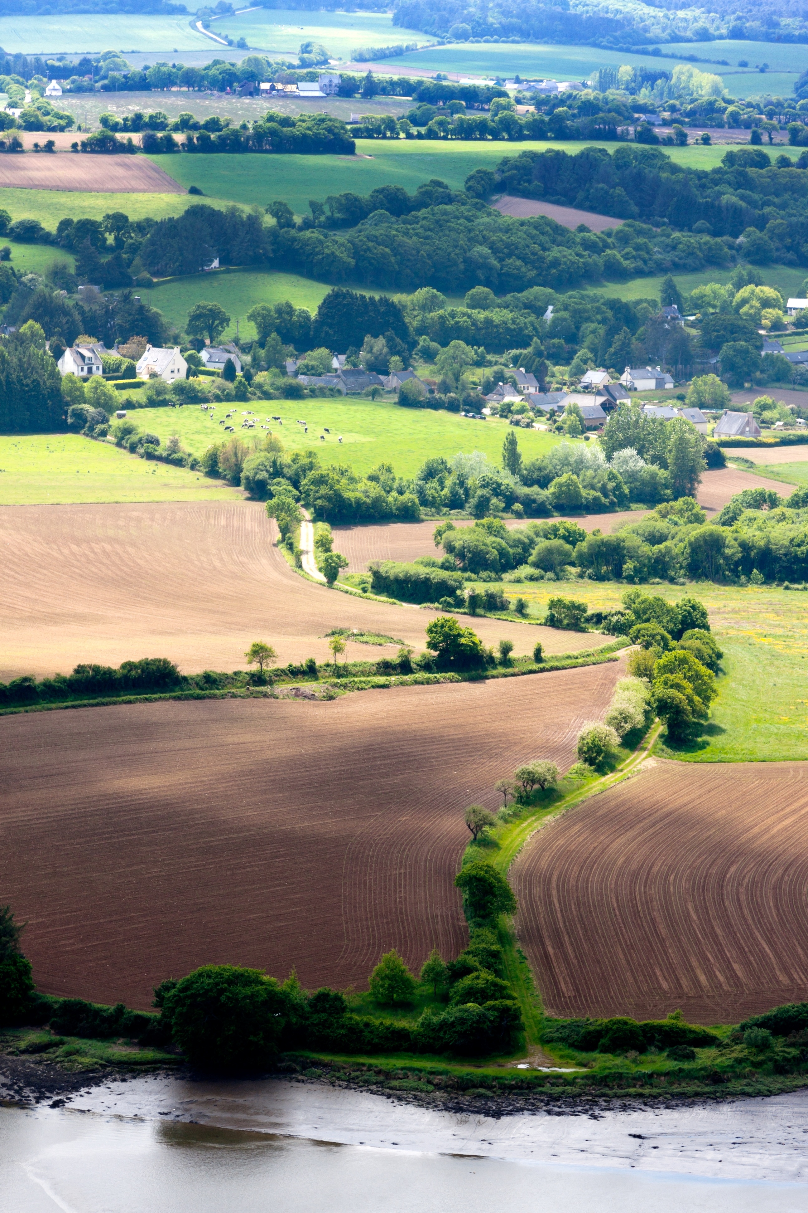 Paysage bocager près de Rosnoen | Fotolia-Tof Locoste