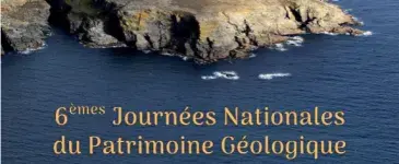 logo 6eme journées nationales du patrimoine géologique