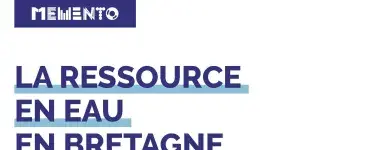 couv Mémento - La ressource en eau en Bretagne face au changement climatique - édition 2026