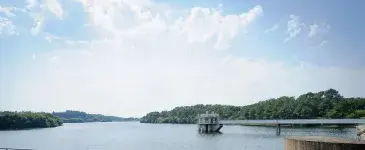 La retenue d'eau de La Chèze qui sécurise notamment l’alimentation en eau potable du bassin rennais
