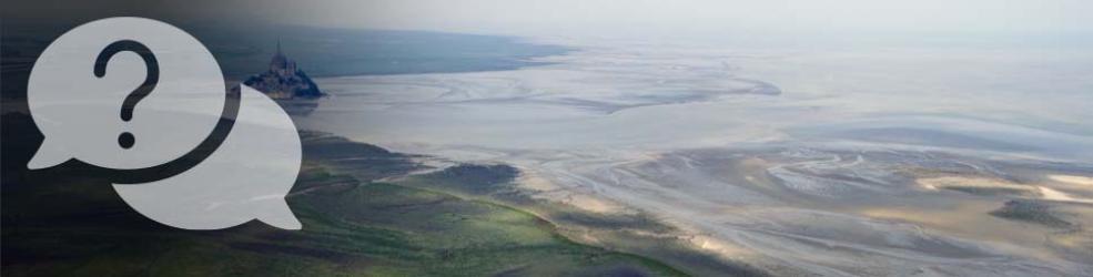 Marée en baie du Mont-Saint-Michel