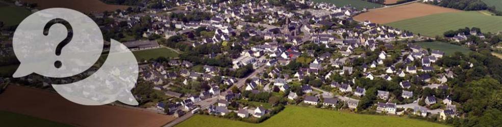 Village dans la campagne bretonne