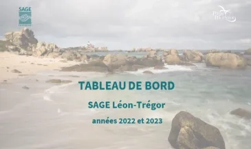 couv Tableau de bord SAGE Léon-Trégor - années 2022 et 2023