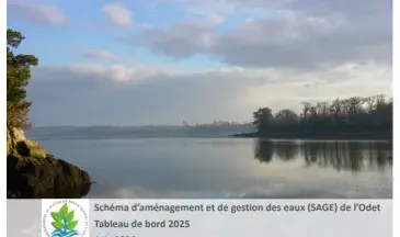 couv Tableau de bord du SAGE de l'Odet - bilan 2025