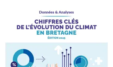 Couv Chiffres clés de l'évolution du climat en Bretagne - édition 2025