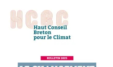 Couv Bulletin 2025 Le changement climatique en Bretagne  HCBC