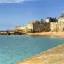 Photo La ville de Saint-Malo à marée haute