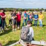 Présentation des chantiers de semis collectifs précoces. Crédit : Morlaix Communauté