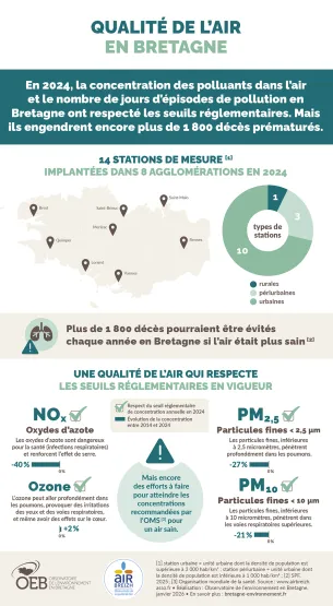 Infographie : Qualité de l'air