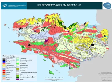 Les pédopaysages en Bretagne