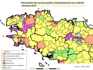 Réhabilitation des installations d'assainissement non collectif classées prioritaires en 2014