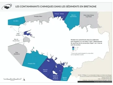 Les contaminants chimiques dans les sédiments 