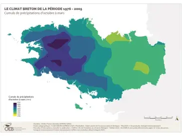 Nombre moyen de jours chauds sur la période 1981-2010