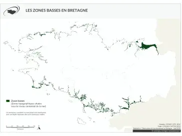 Zones basses en Bretagne