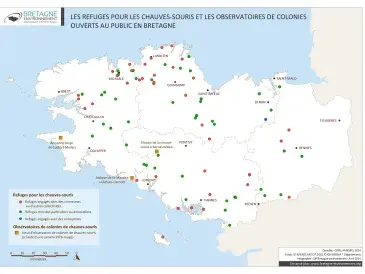 Hiérarchisation patrimoniale des sites à chauves-souris - Situation en 2013
