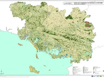 Les grands types de végétation dans le Morbihan