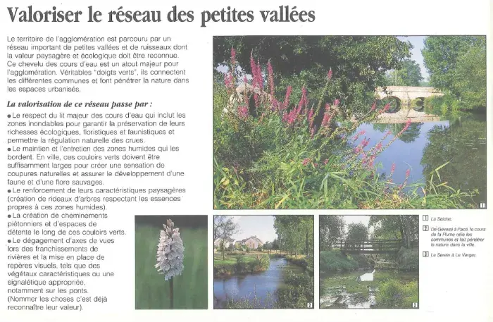 Extrait du projet de paysage 20 propositions pour l'Agglomération de Rennes