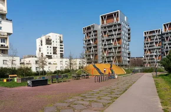 Photo Le quartier de la Courrouze à Rennes