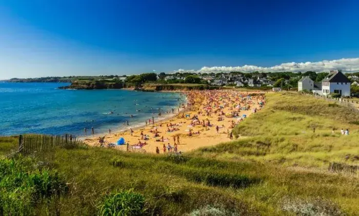 Photo de la plage de Bellangenêt à Pouldu