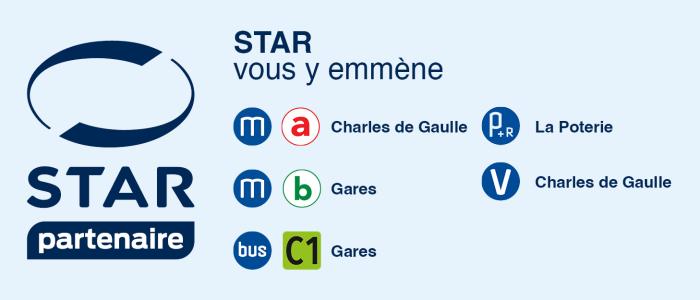 STAR vous y emmène