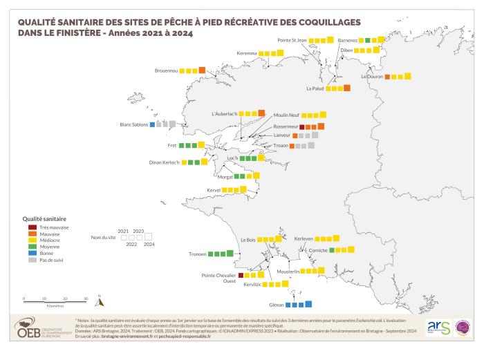 Qualité sanitaire site de pêche à pied 2024 - 29