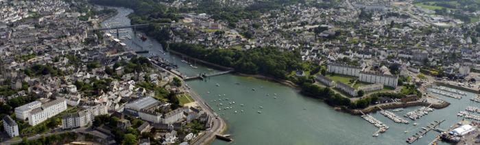 Photo Vue aérienne de Douarnenez