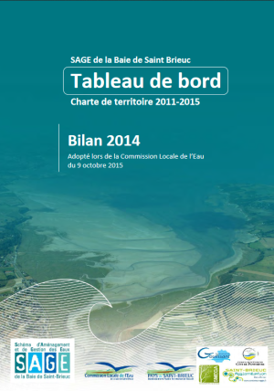 couv Sage baie de Saint-Brieuc - Tableau de bord - bilan 2014