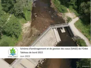 couv Tableau de bord du SAGE de l'Odet - bilan 2022