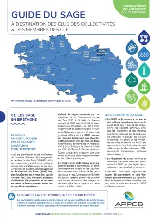 logo Guide du SAGE à destination des élus des collectivités et des membres des CLE