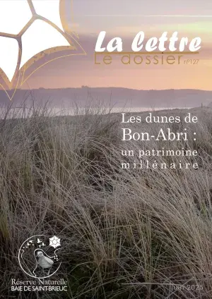 couv La lettre, Réserve naturelle de la baie de Saint-Brieuc n°127 - Les dunes de Bon-Abri : un patrimoine millénaire