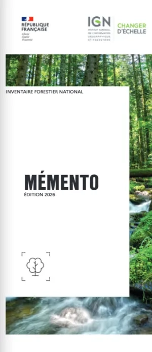 couv Le mémento de l'inventaire forestier 2026