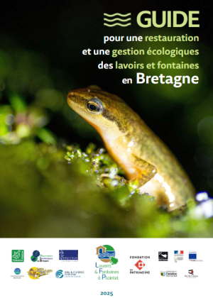 couv Guide pour une restauration et une gestion écologiques des lavoirs et fontaines en Bretagne. Édition 2025