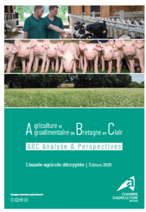 couv ABC Agriculture et Agroalimentaire de Bretagne en Clair - les chiffres - édition 2025