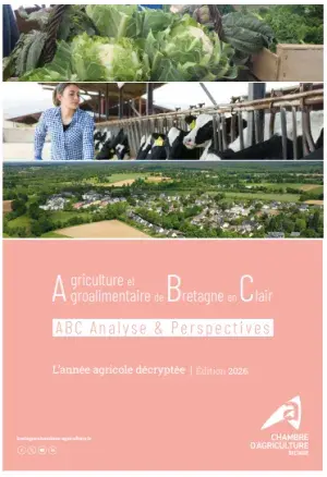couv ABC Agriculture et Agroalimentaire de Bretagne en Clair - les chiffres - édition 2026