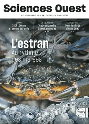 couv Sciences Ouest n°439 - L'estran au rythme des marées