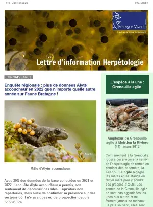 Lettre d'information herpétologie n°5