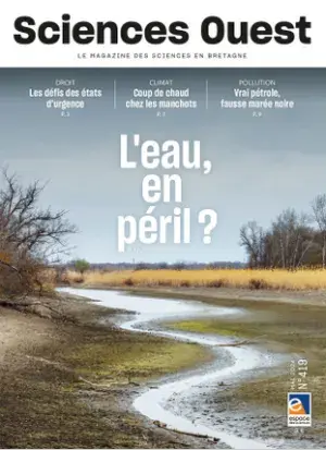 couv Sciences Ouest n°419 - L'eau, en péril ?