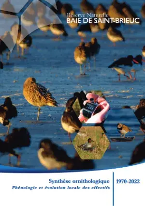 couv Synthèse ornithologique de la Réserve naturelle de la Baie de Saint-Brieuc - Phénologie et évolution locale des effectifs 1970-2022