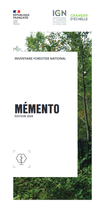 couv Le mémento de l'inventaire forestier 2024