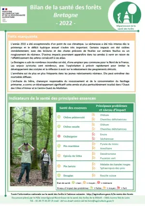 logo bilan santé forets 2022