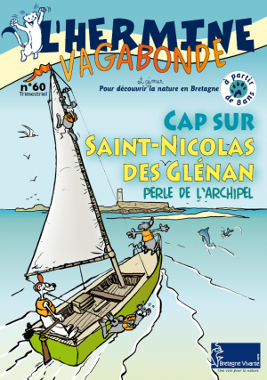 couv L'Hermine Vagabonde - n°60 - Cap sur Saint-Nicolas-des-Glénan, perle de l'archipel